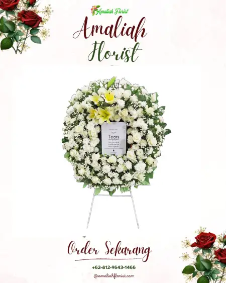 Krans Bunga Duka Cikuntul